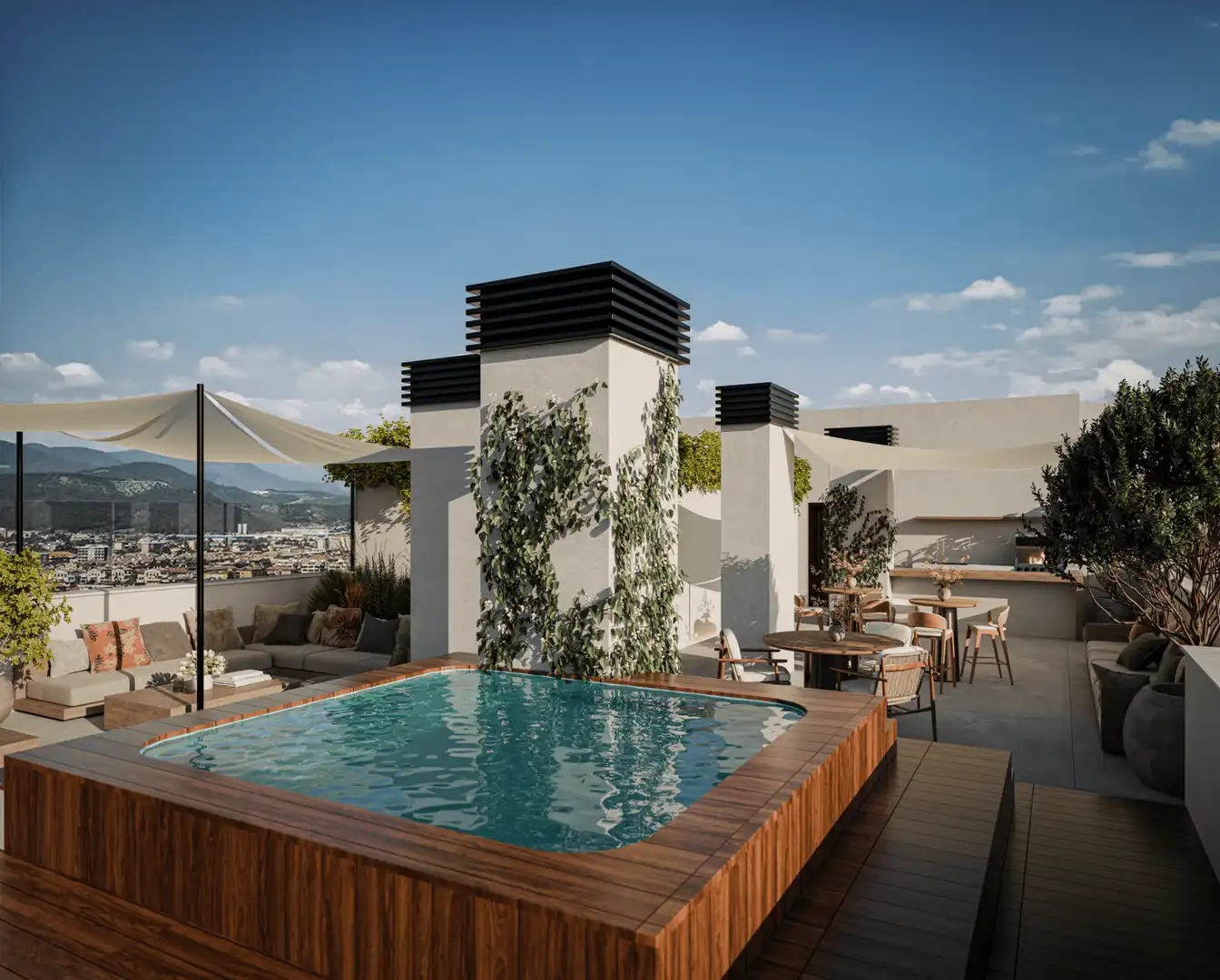Terrassa de Apartament en venda en Estepona amb Aire condicionat, Terrassa i Piscina