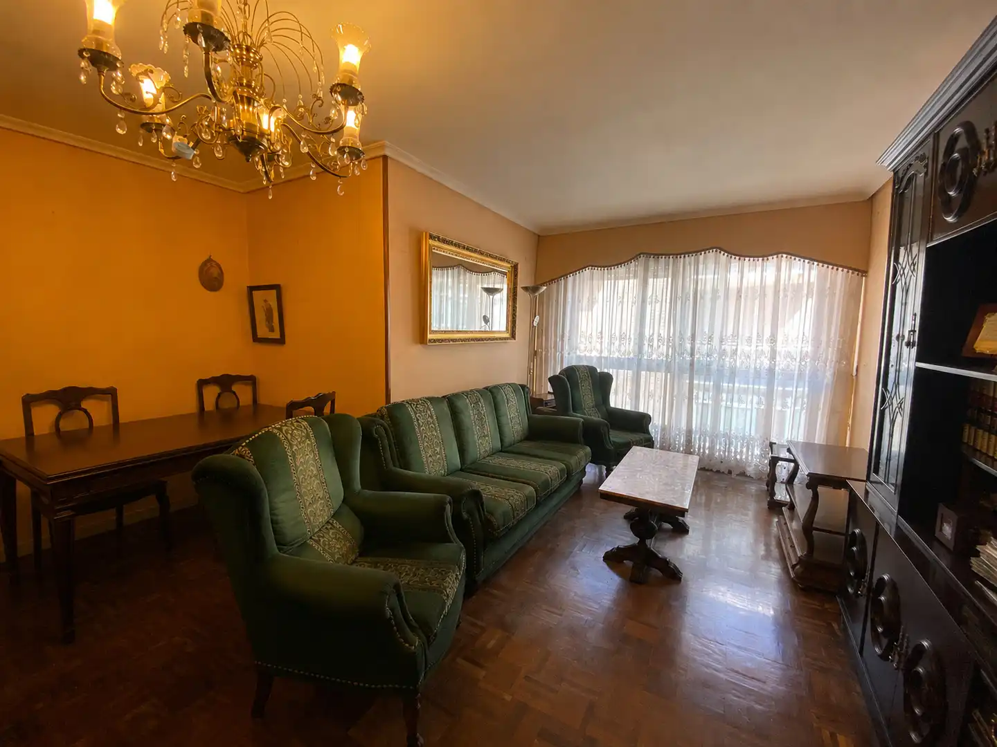 Living room of Flat for sale in Palencia  with Heating and Furnished