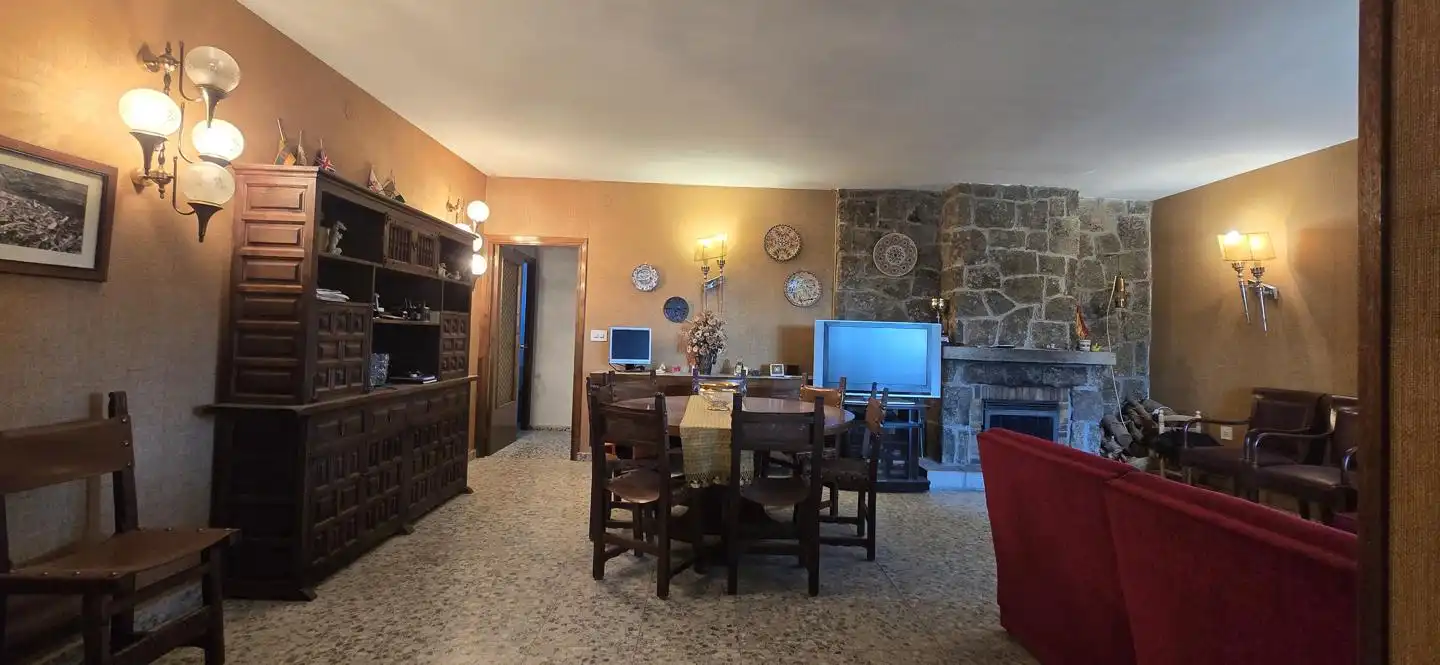 Dining room of Houses for sale in Guadarrama  with Terrace and Furnished