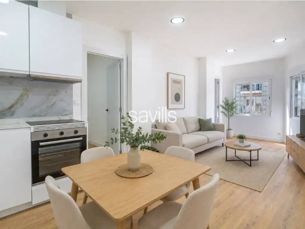 Sala de estar de Apartamento en venta en Barcelona