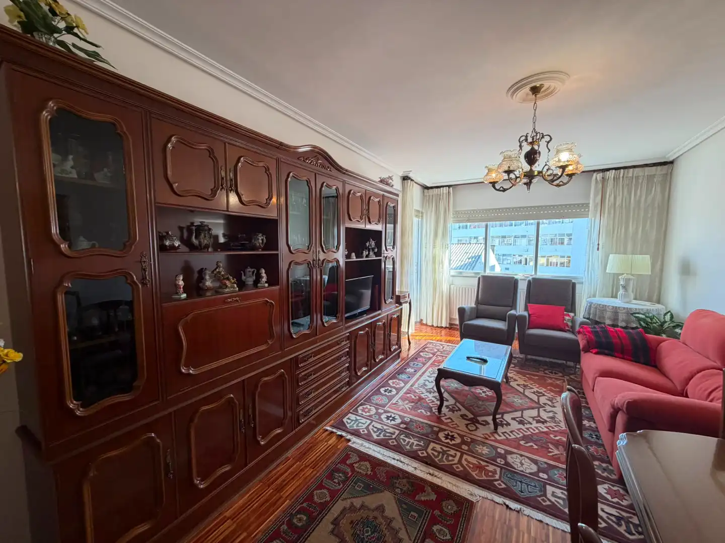 Living room of Flat for rent in Lugo  with Heating, Furnished and Oven