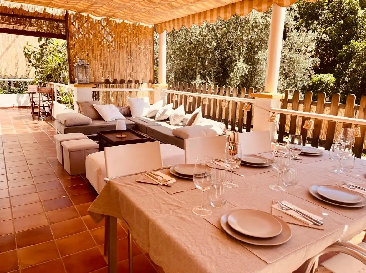 Terrasse von Wohnung zur Miete in Vícar mit Klimaanlage, Heizung und Terrasse