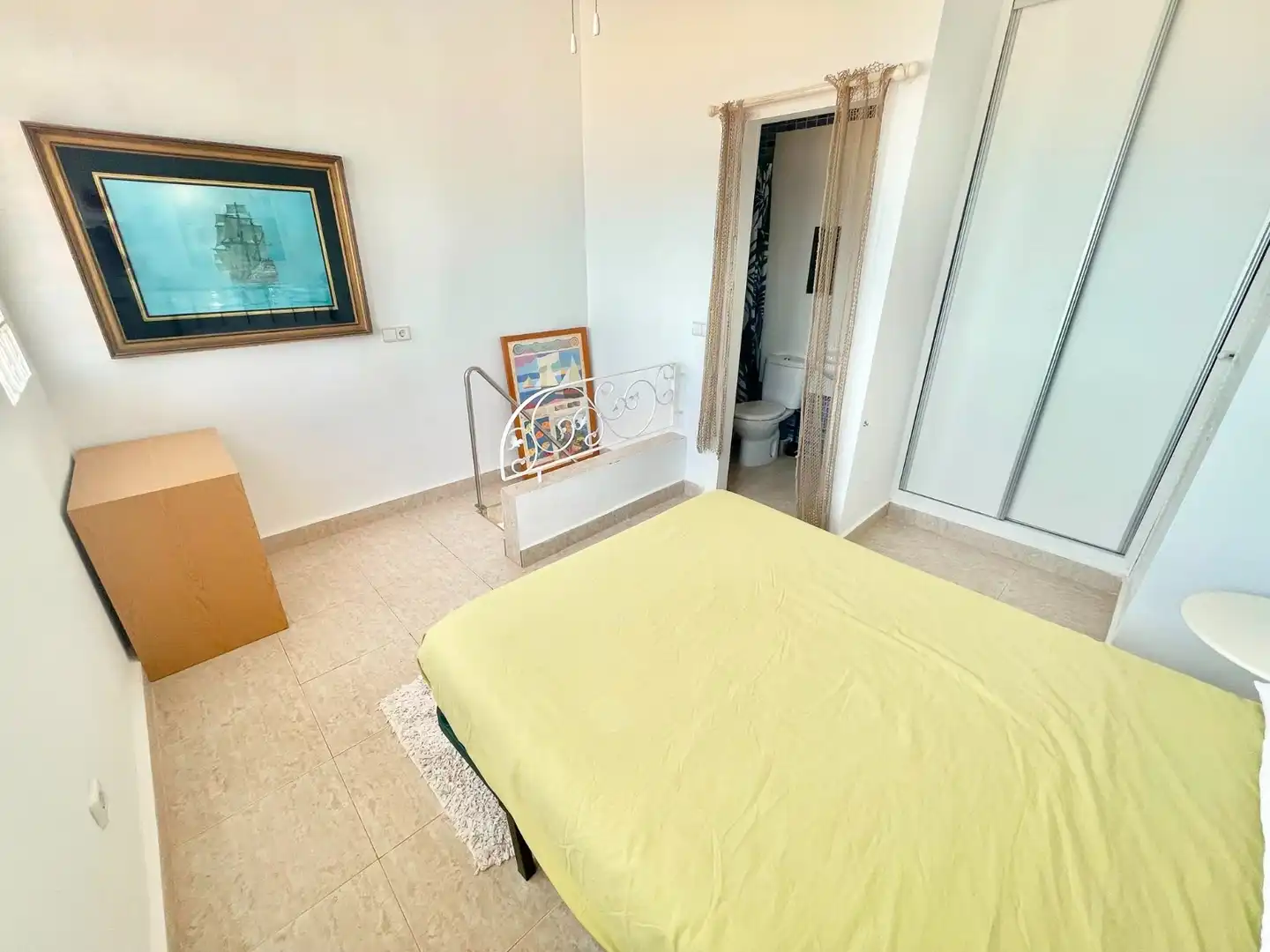 Bedroom of Apartments for rent in Cartagena  with Air Conditioner, Terrace and Furnished