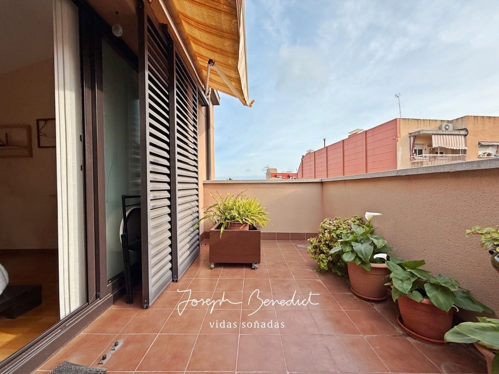 Terrace of Duplex for sale in Viladecans  with Air Conditioner, Heating and Parquet flooring