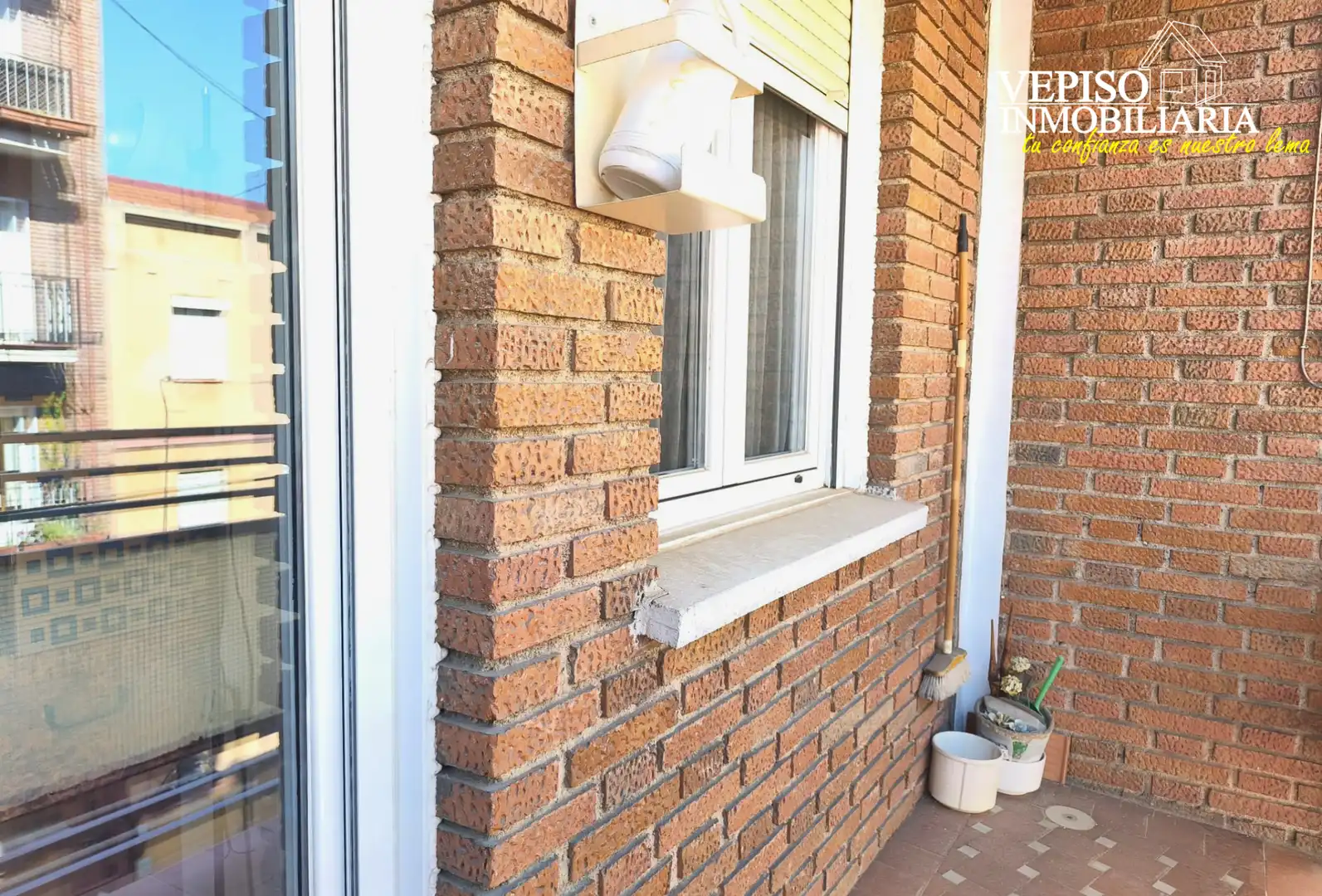 Terrasse von Wohnung zum Verkauf in Madrid mit Heizung, Parkett und Terrasse