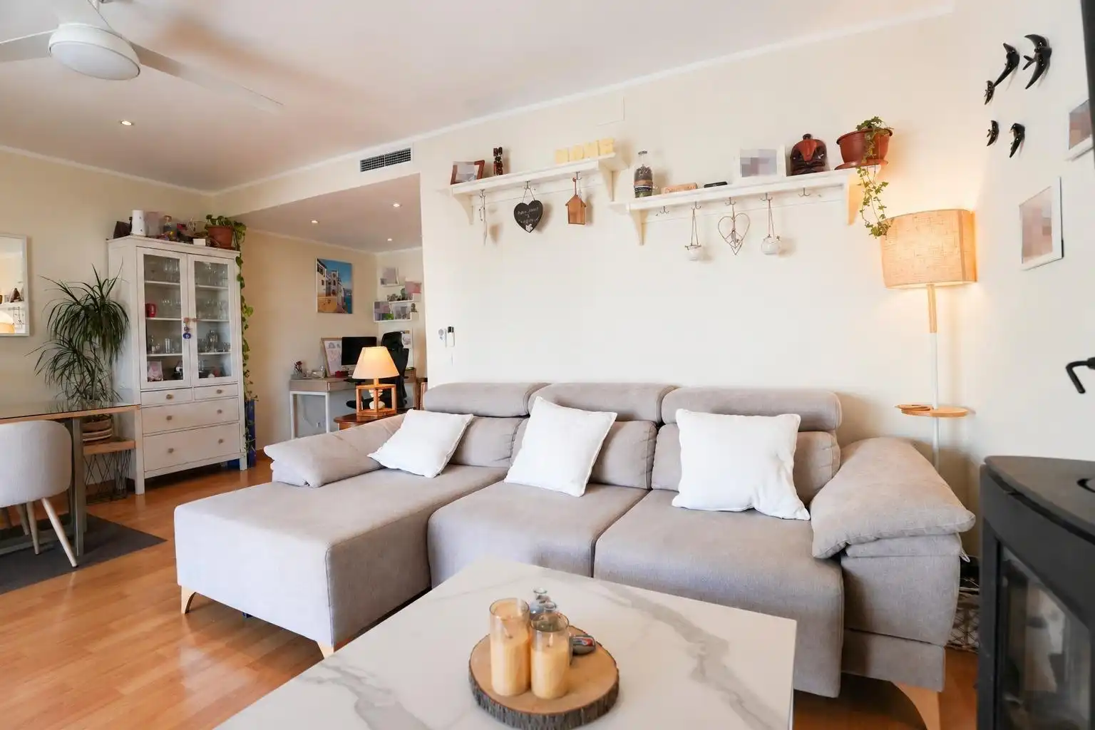 Sala de estar de Piso en venta en Centre