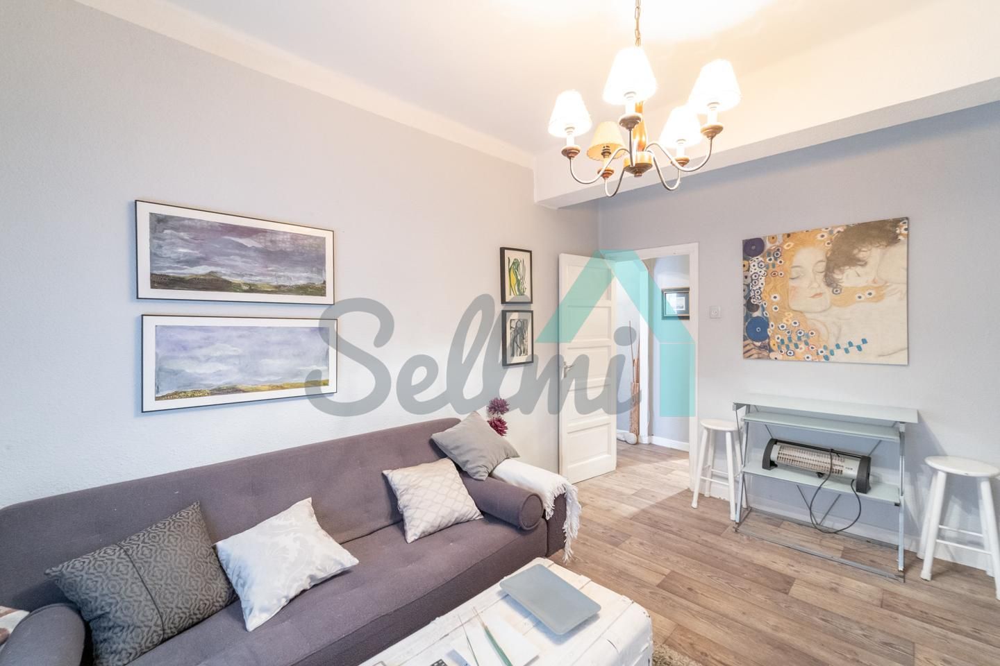 Living room of Flat for sale in Oviedo 