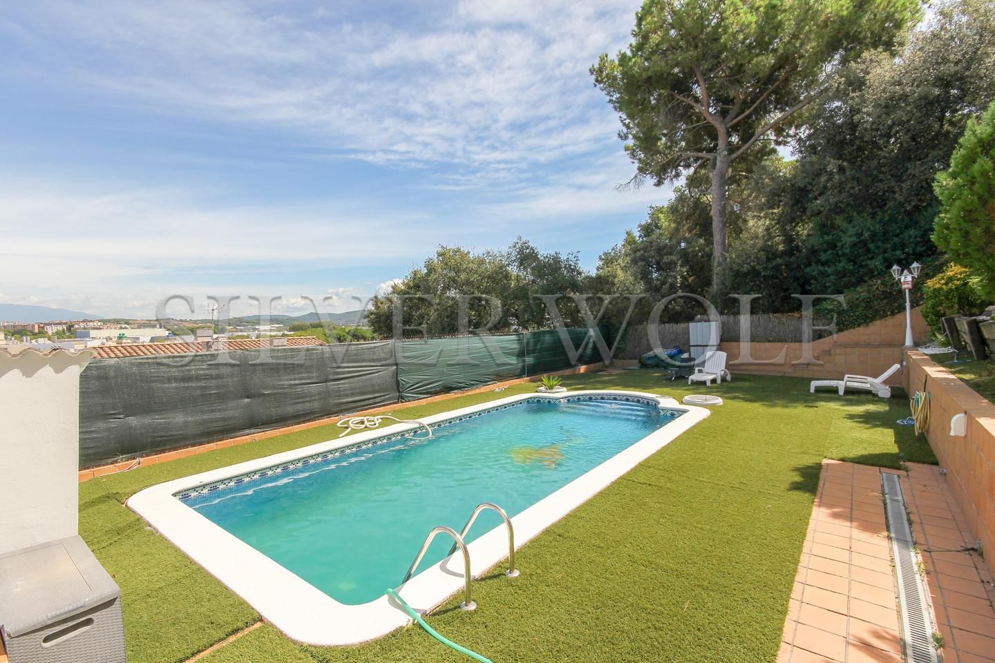 Piscina de Casa o xalet en venda en Montornès del Vallès amb Calefacció, Jardí privat i Terrassa