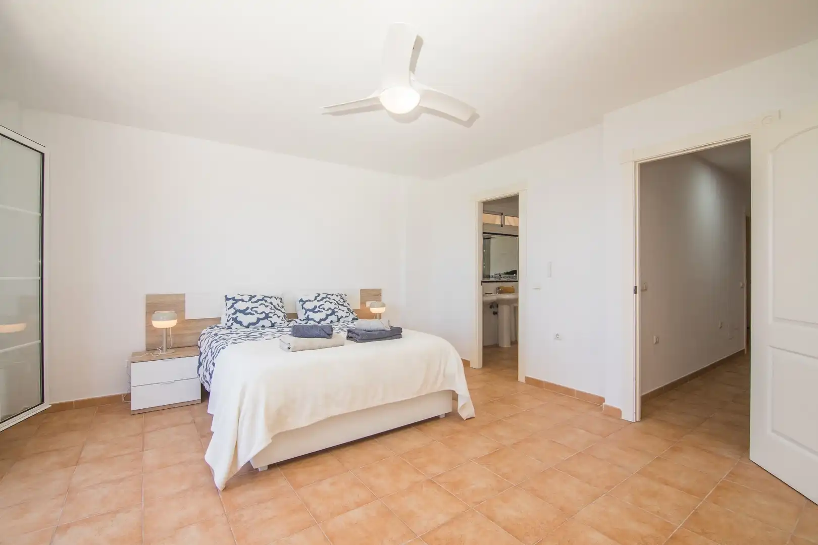 Bedroom of Houses for rent in Santa Pola  with Air Conditioner, Heating and Private garden
