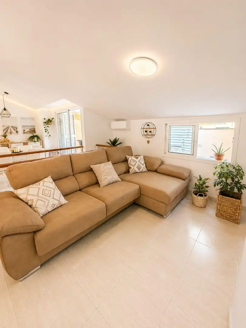 Sala d'estar de Dúplex en venda en Blanes amb Calefacció i Terrassa