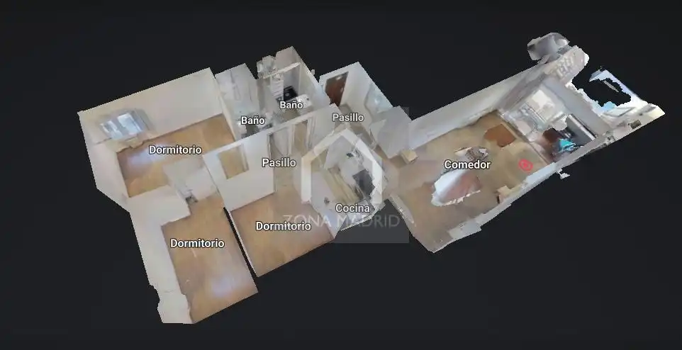 Vista exterior de Piso en venta en Madrid con Terraza