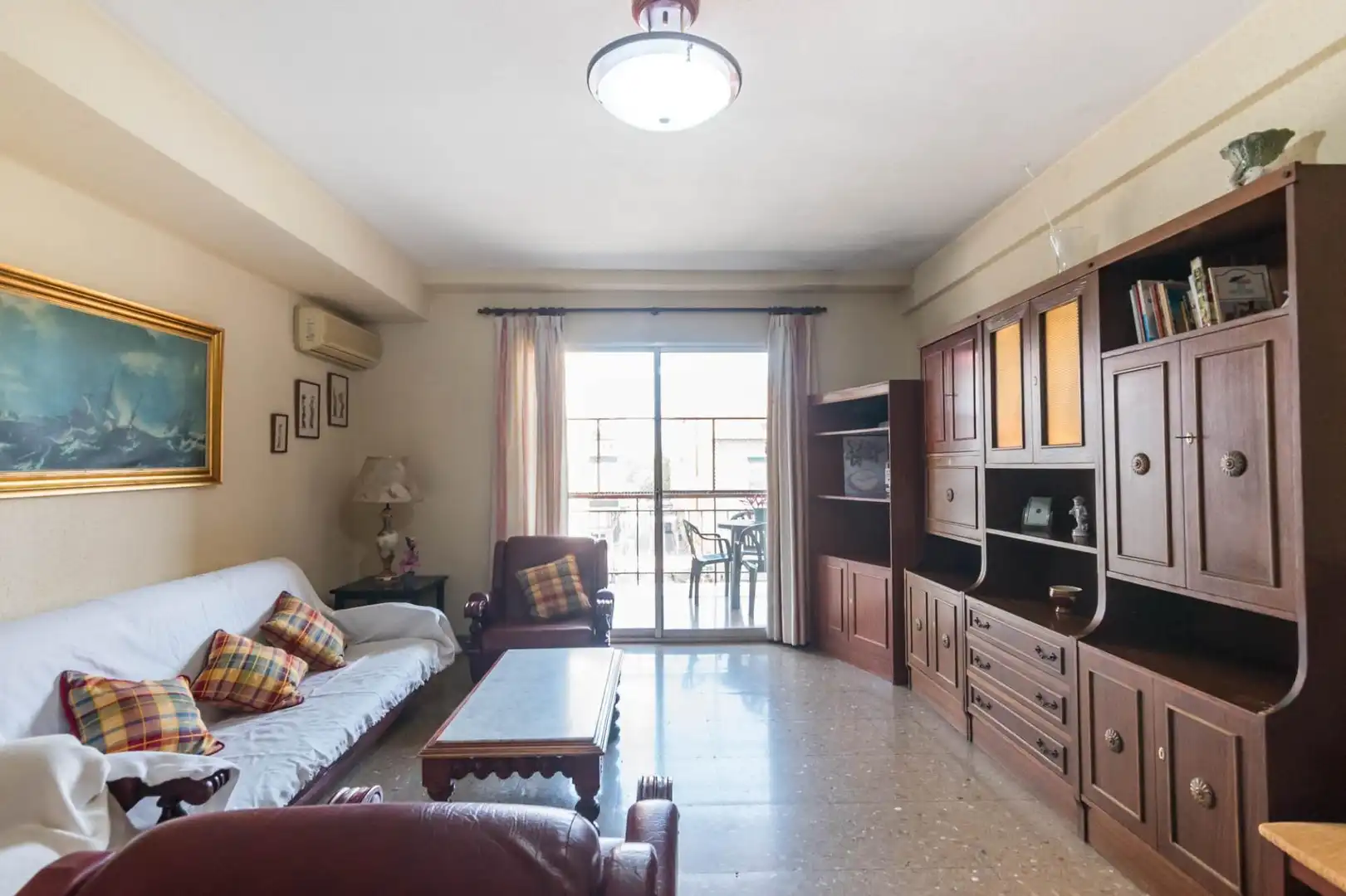 Wohnzimmer von Wohnung zur Miete in Murcia mit Klimaanlage, Terrasse und Abstellraum