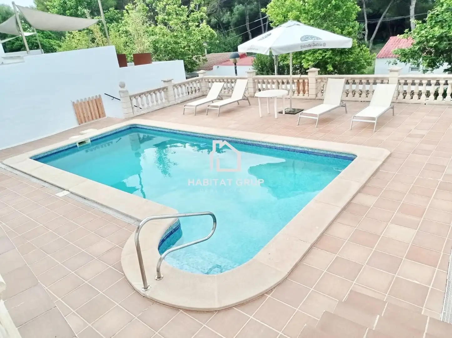 Piscina de Casa o xalet en venda en Ciutadella de Menorca amb Jardí privat, Terrassa i Piscina