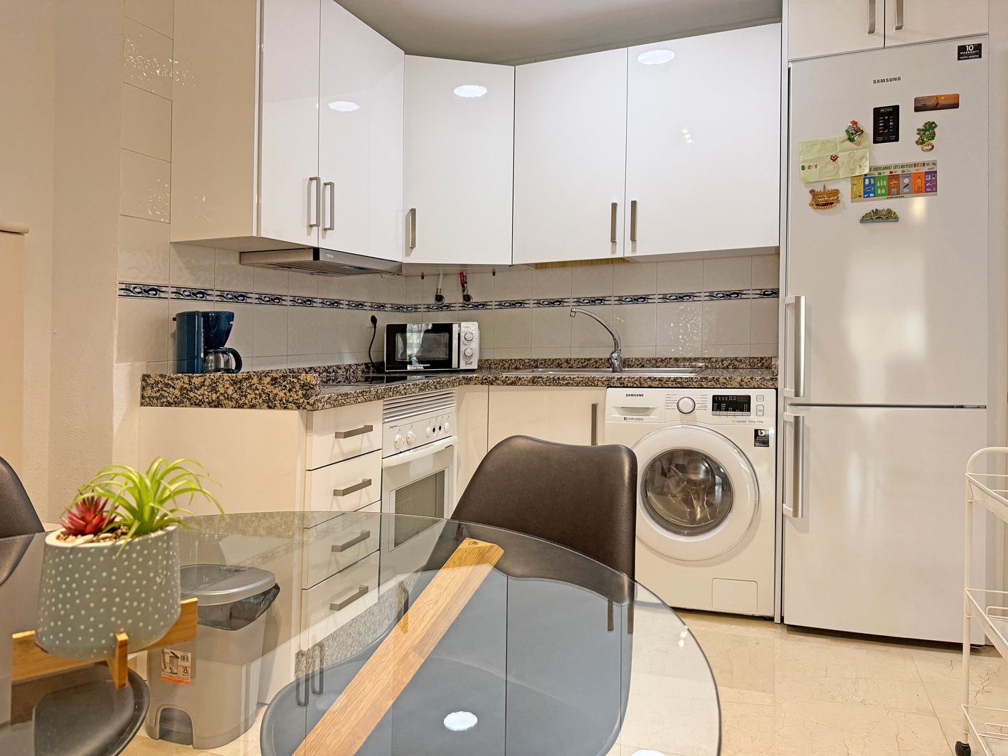 Kitchen of Flat to rent in Torremolinos  with Air Conditioner, Terrace and Furnished