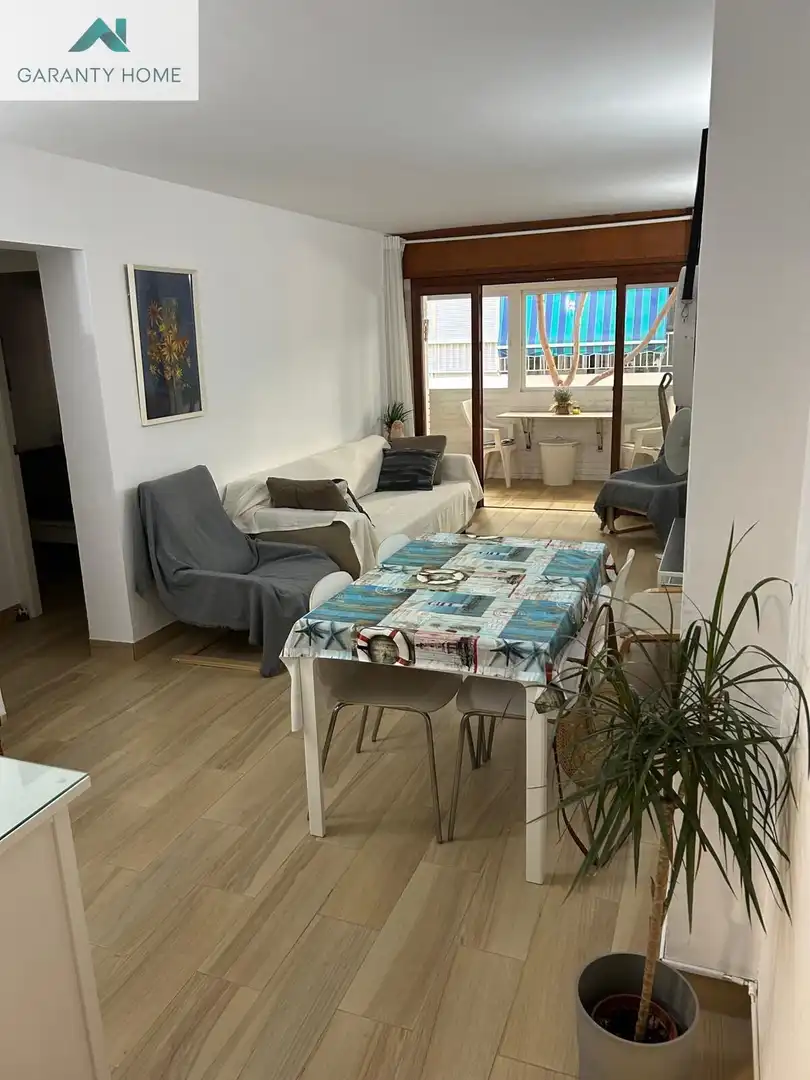 Sala d'estar de Pis de lloguer en Playa de los Boliches