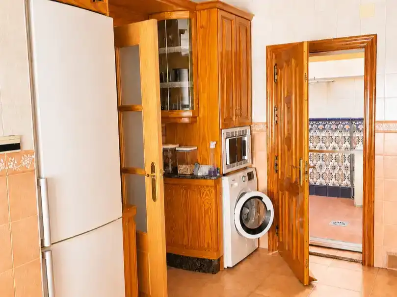 Cocina de Casa o chalet en venta en Cartagena con Aire acondicionado, Jardín privado y Parquet