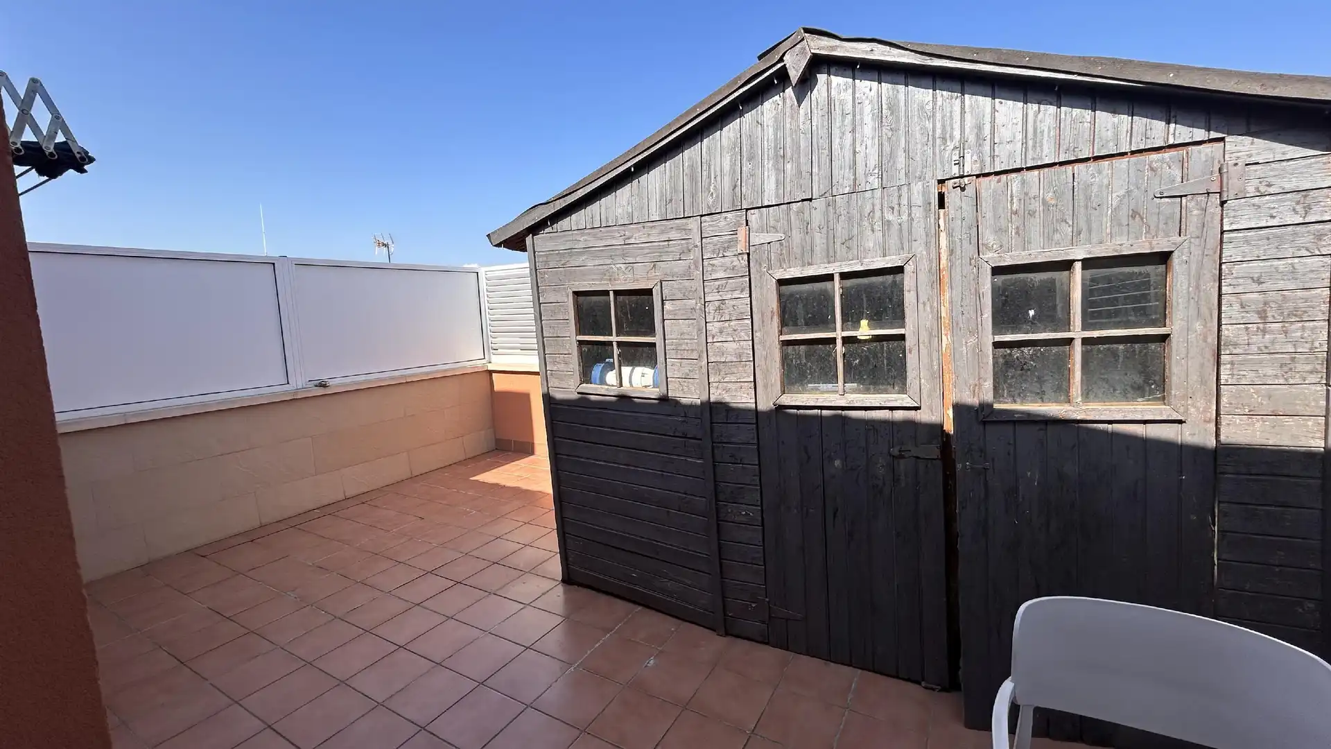 Terrace of Flat for sale in Sant Andreu de la Barca  with Air Conditioner, Heating and Storage room
