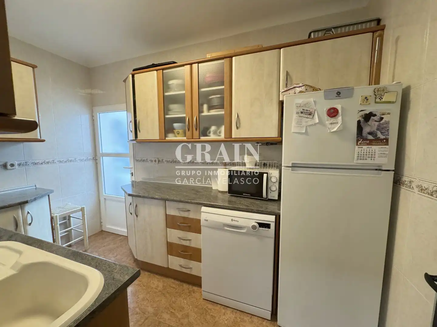 Kitchen of Flat for sale in Albacete  with Heating and Balcony