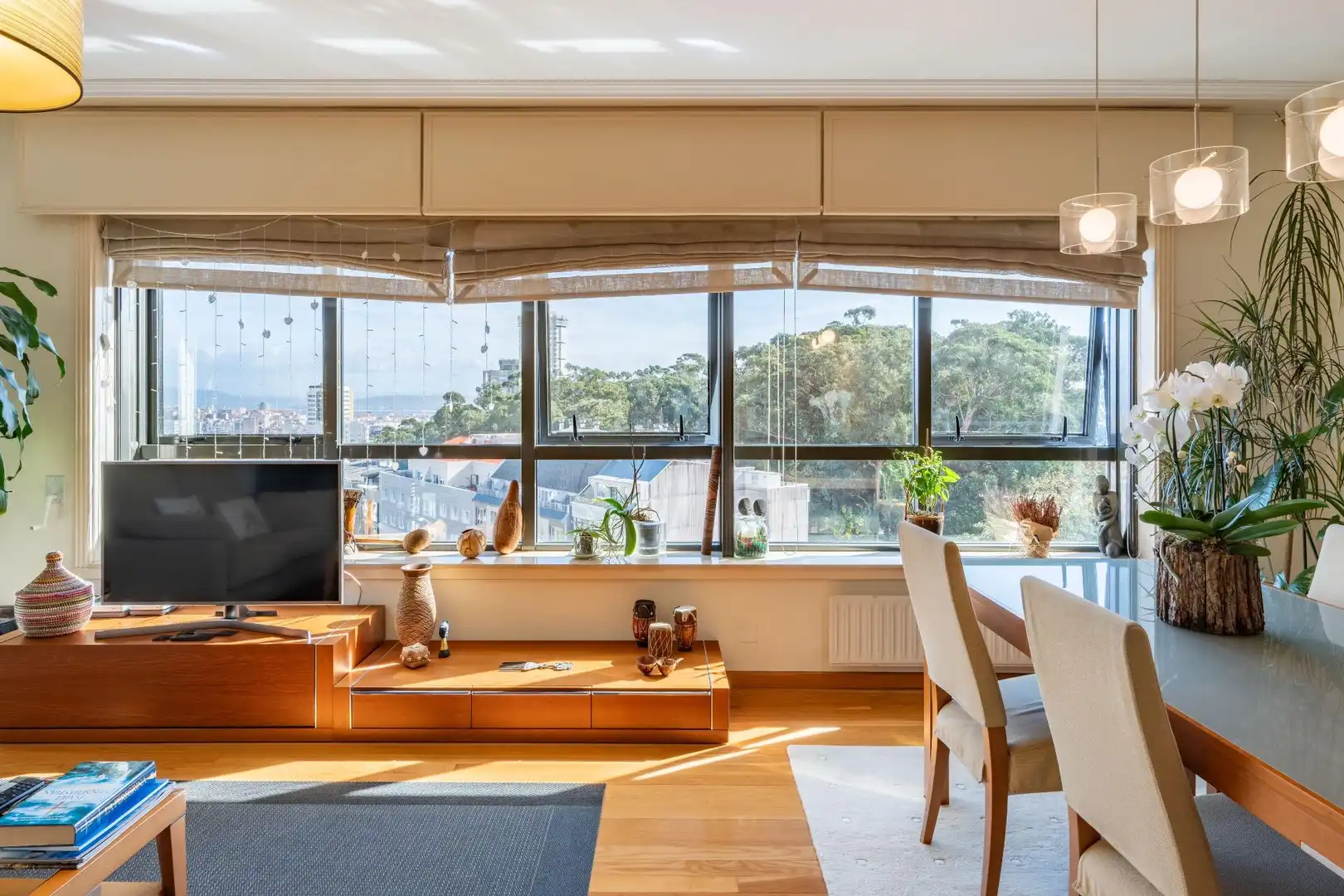 Wohnzimmer von Maisonette zum Verkauf in A Coruña Capital  mit Heizung und Abstellraum