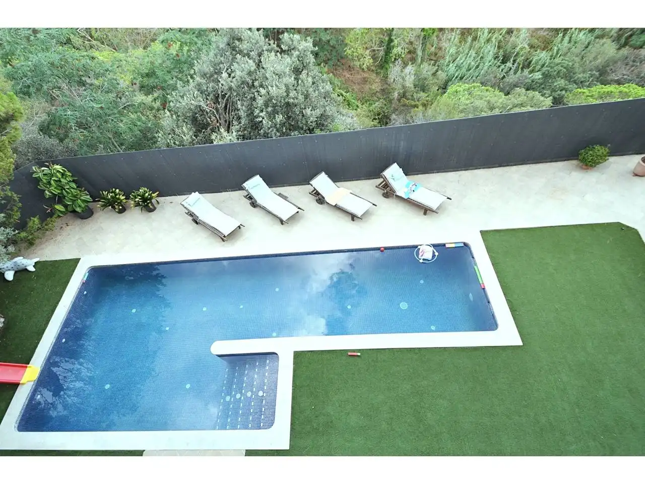 Swimming pool of Houses for sale in Lloret de Mar  with Heating, Private garden and Terrace