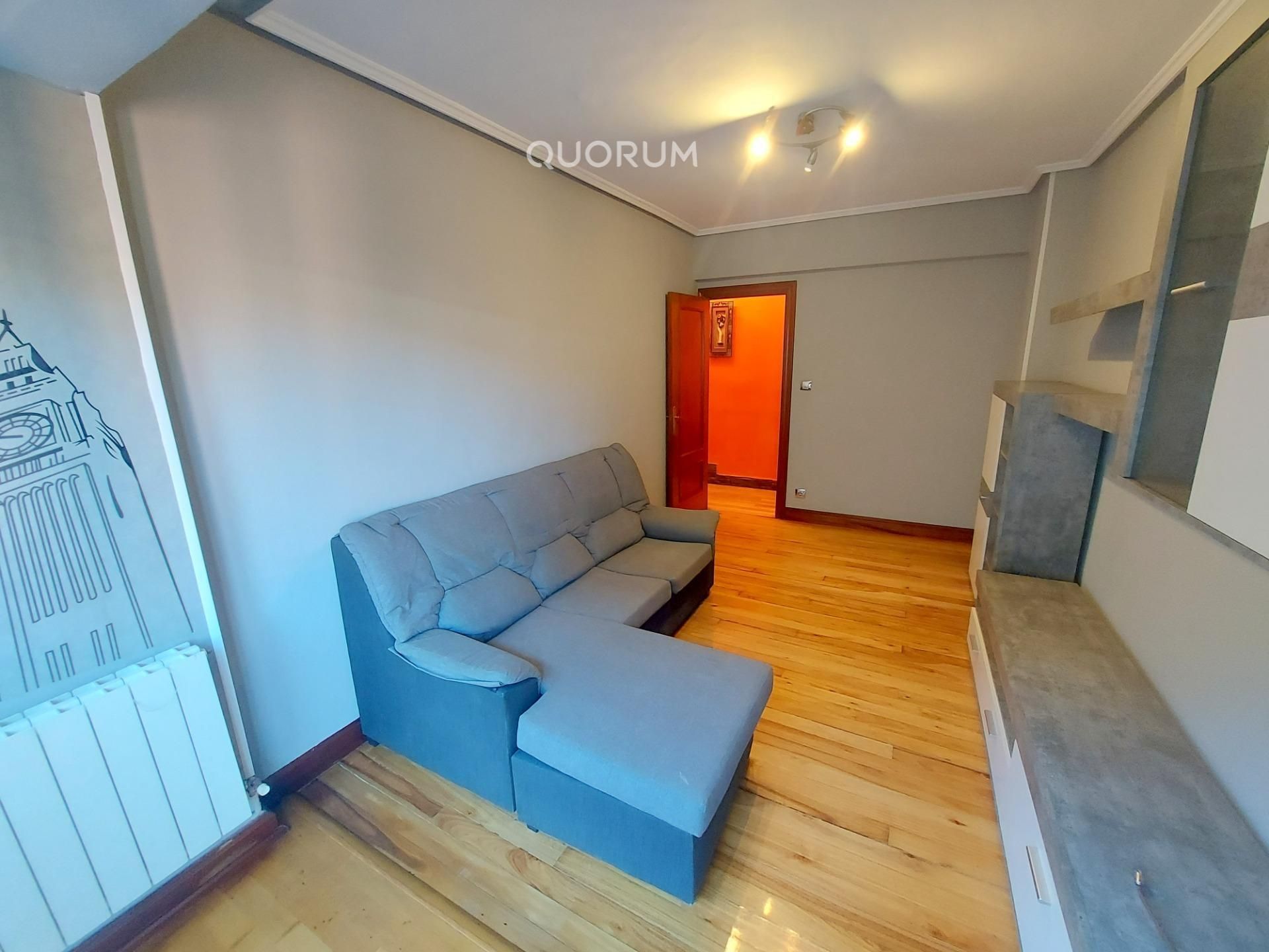 Living room of Flat for sale in Bilbao   with Heating and Terrace