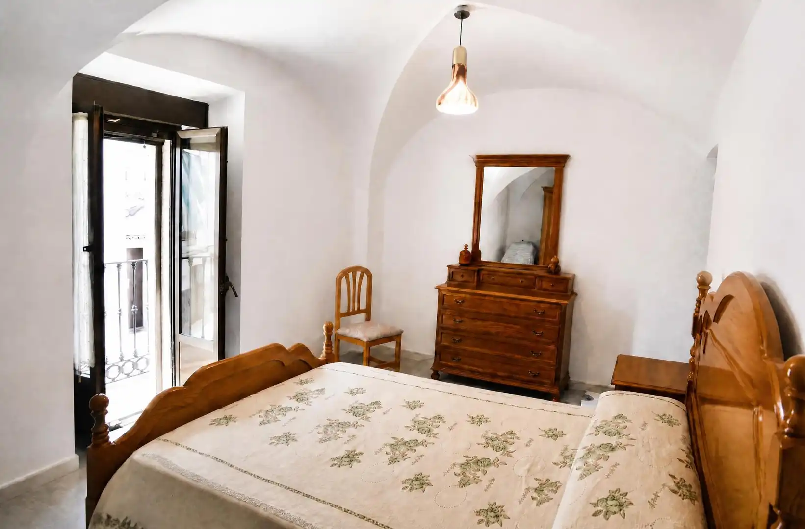 Bedroom of Houses for sale in Montánchez  with Heating, Terrace and Balcony