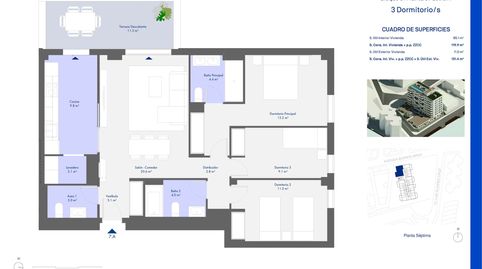 Foto 2 von Wohnung zum Verkauf in Avda. de Buenos Aires., 65-67 (sta. Cruz de Tenerife), La Salle - Cuatro Torres, Santa Cruz de Tenerife