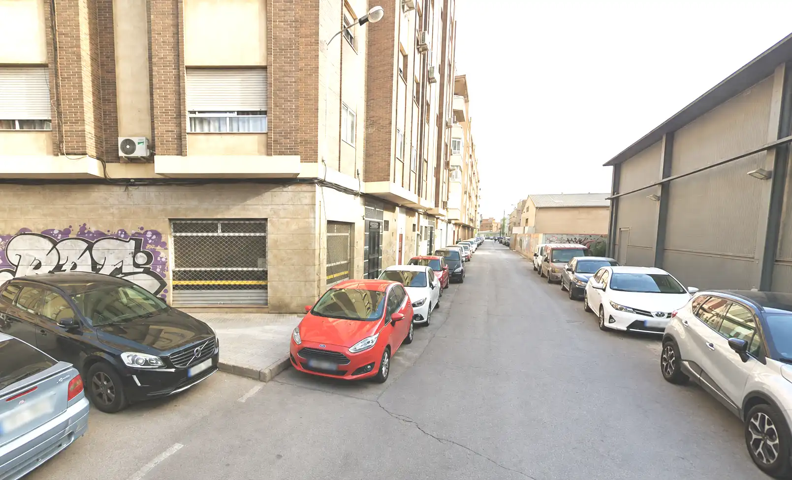 Vista exterior de Pis de lloguer en Cartagena amb Calefacció, Moblat i Forn