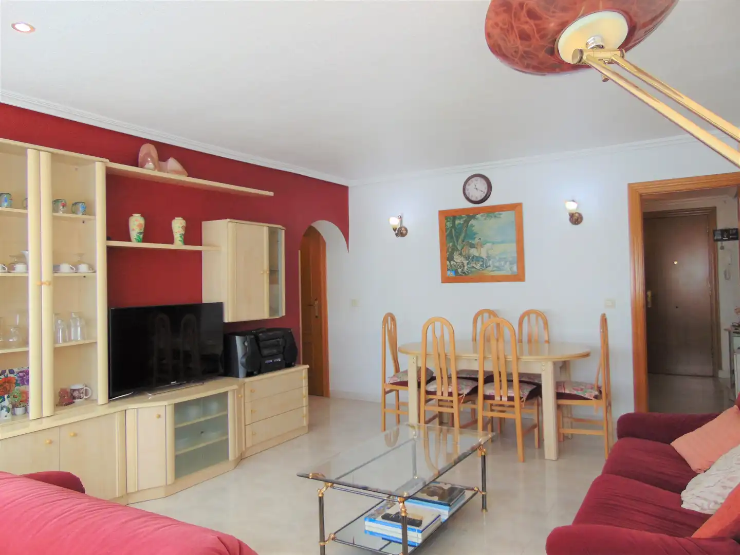 Living room of Flat for rent in Benidorm  with Furnished