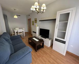 Sala d'estar de Apartament de lloguer en Badajoz Capital amb Aire condicionat i Balcó