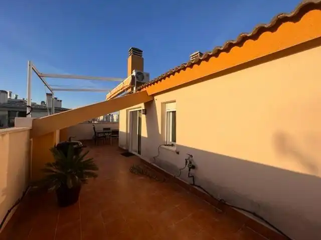 Terrasse von Dachboden zur Miete in Murcia mit Klimaanlage, Heizung und Terrasse