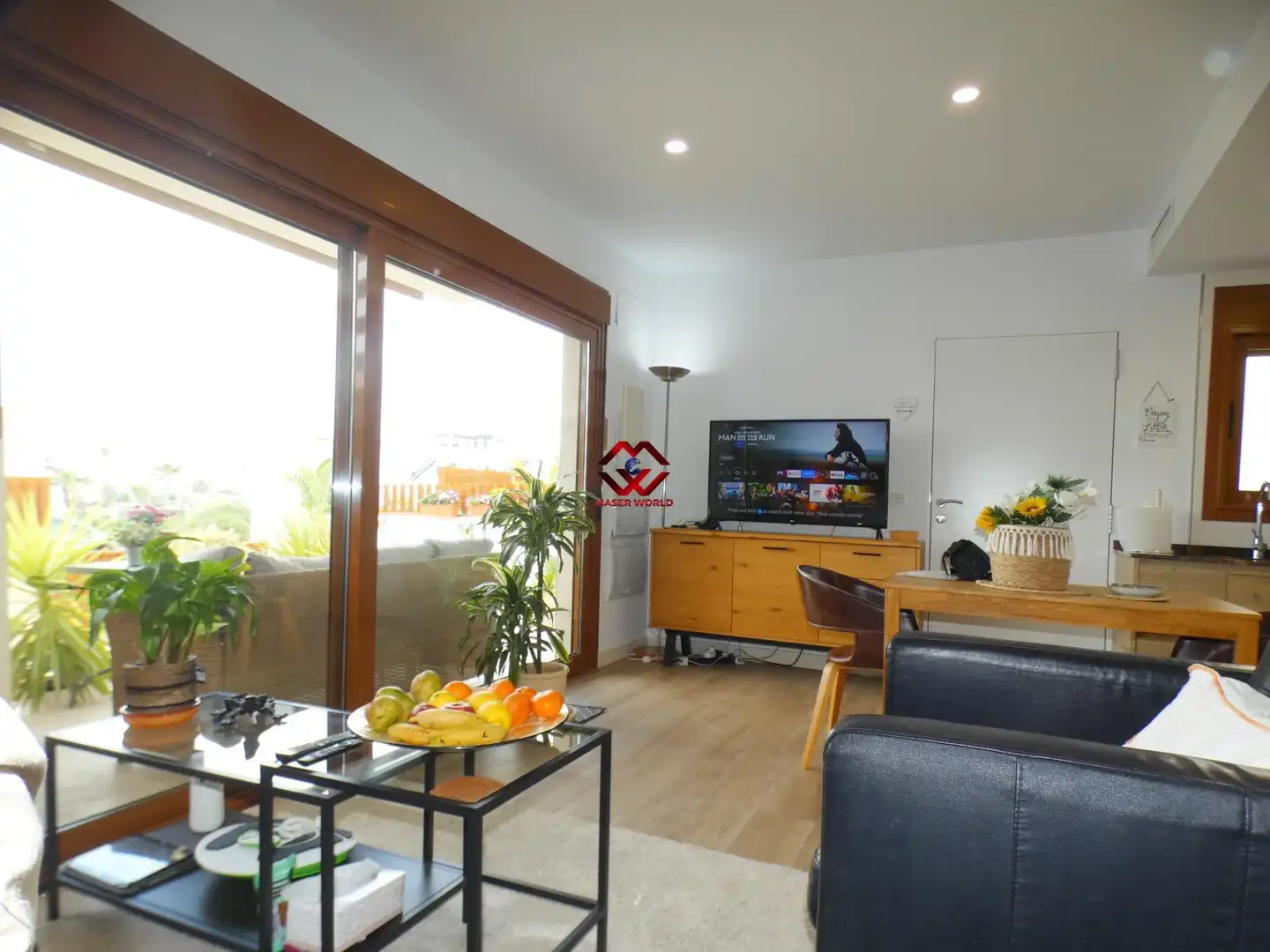 Sala de estar de Casa o chalet en venta en Mazarrón con Aire acondicionado, Calefacción y Terraza