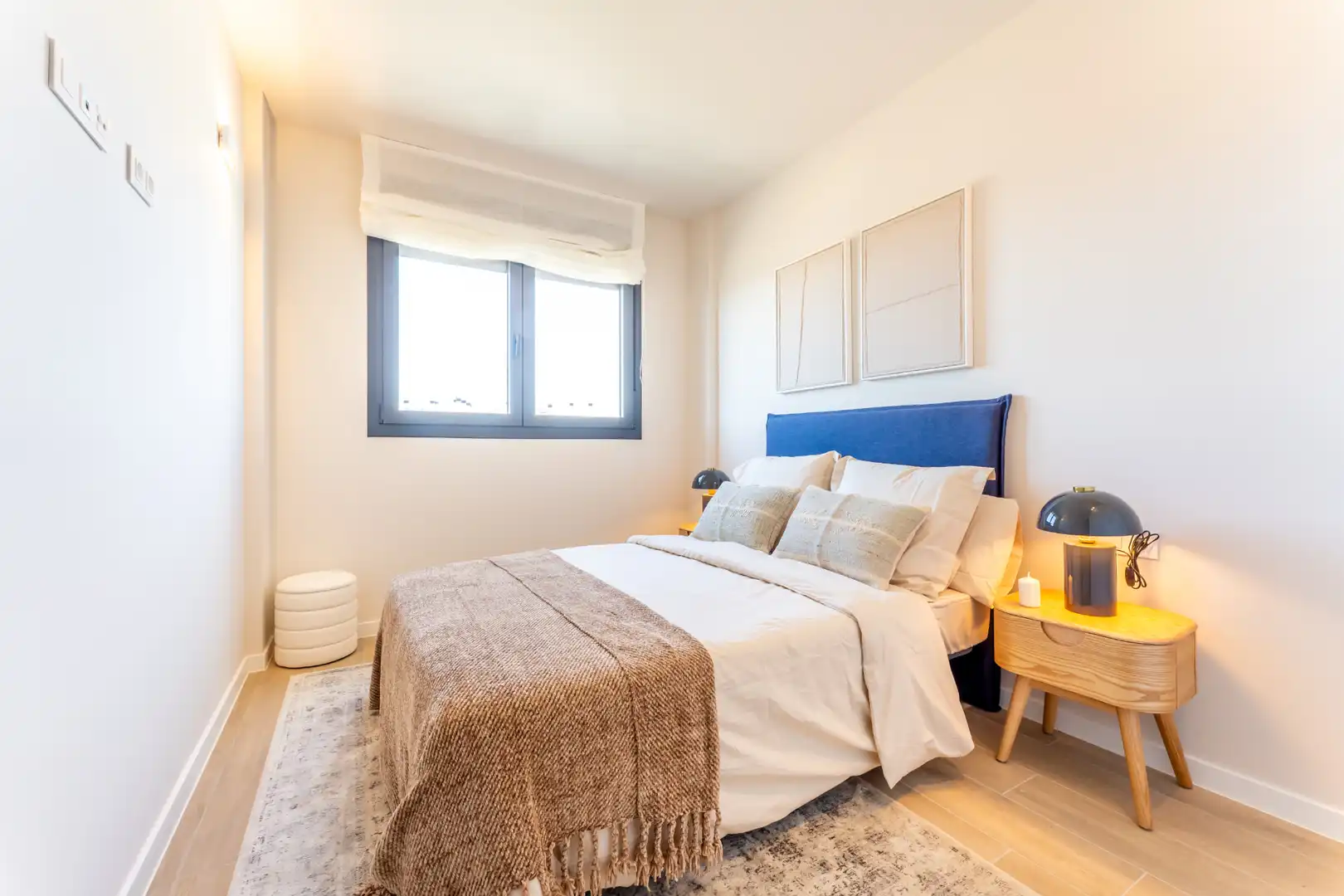 Bedroom of Flat for rent in El Campello  with Air Conditioner, Heating and Private garden
