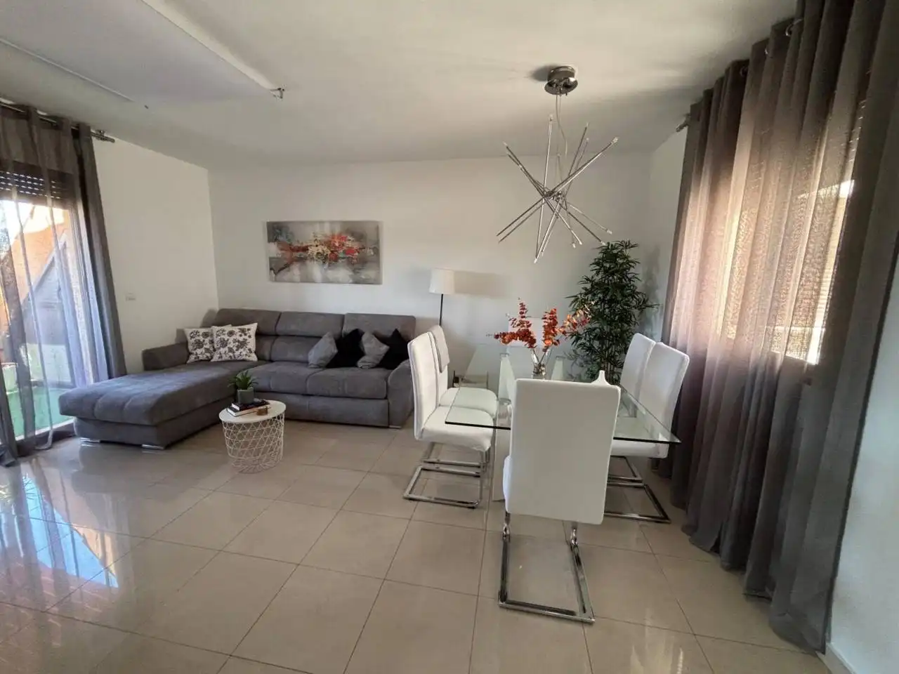 Wohnzimmer von Wohnung zum Verkauf in Archena mit Klimaanlage, Terrasse und Abstellraum