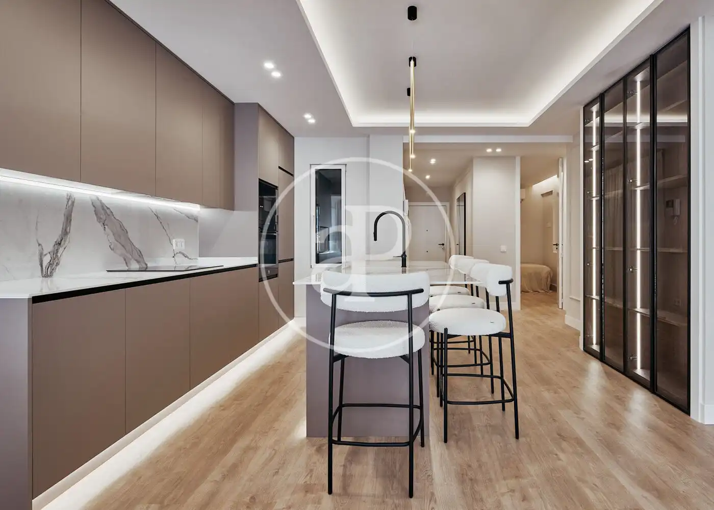 Küche von Wohnung zum Verkauf in Madrid mit Klimaanlage, Heizung und Terrasse