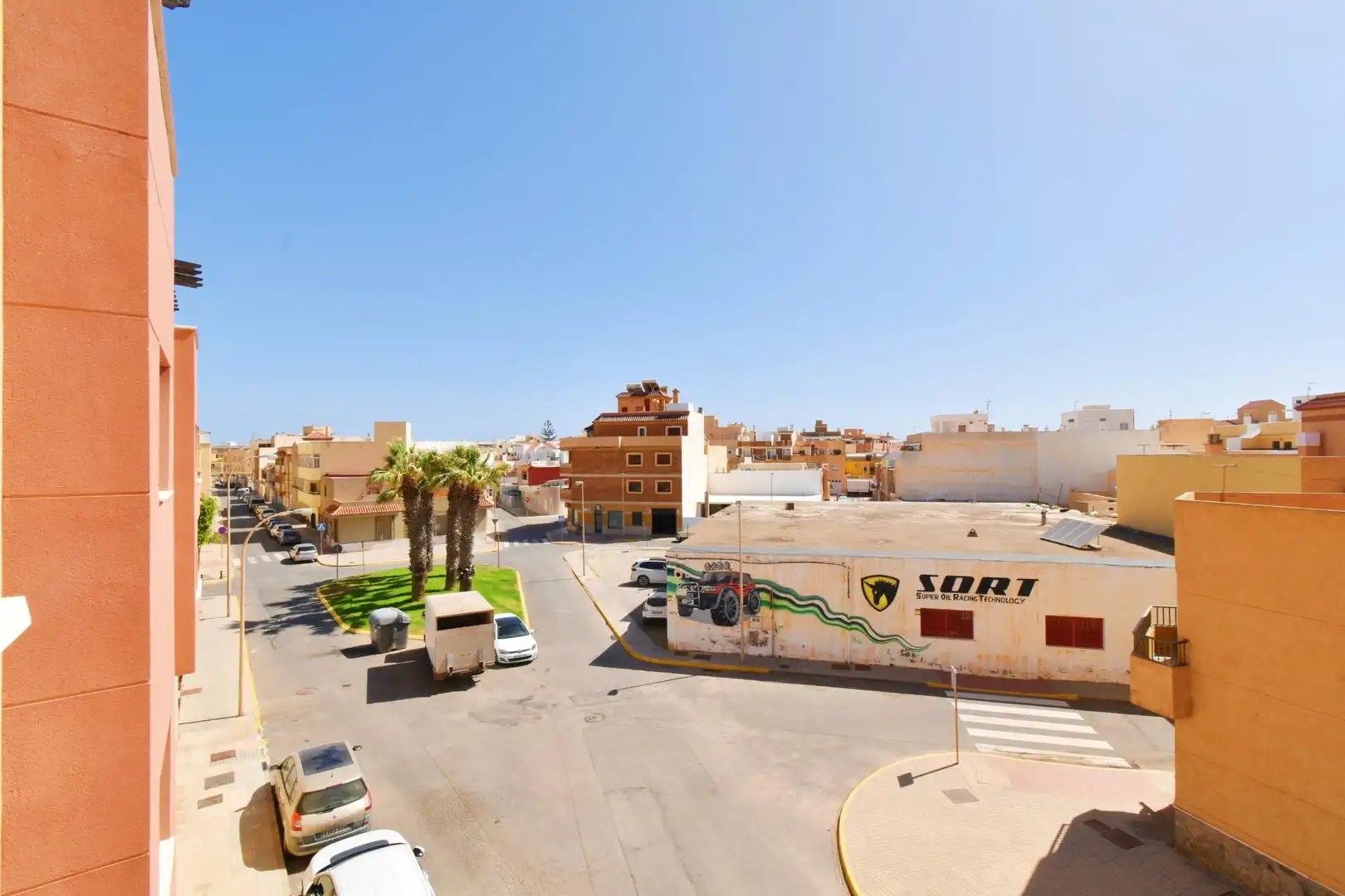 Exterior view of Flat for sale in El Ejido  with Furnished and Balcony