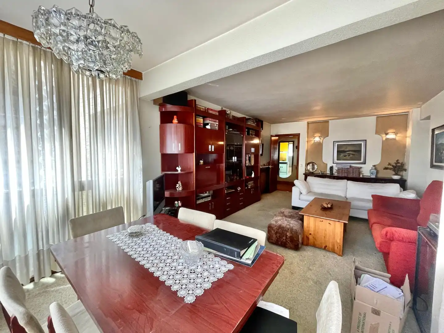 Sala de estar de Piso en venta en Bilbao  con Calefacción y Amueblado