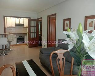 Living room of Flat to rent in Gijón   with Furnished