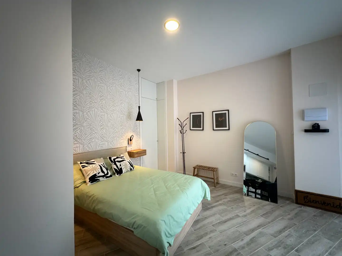 Bedroom of Ground floor for rent in Madrid  with Air Conditioner, Heating and Furnished