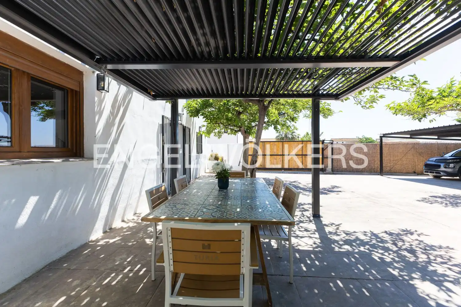Terrace of Houses for rent in Alboraya  with Air Conditioner, Heating and Private garden
