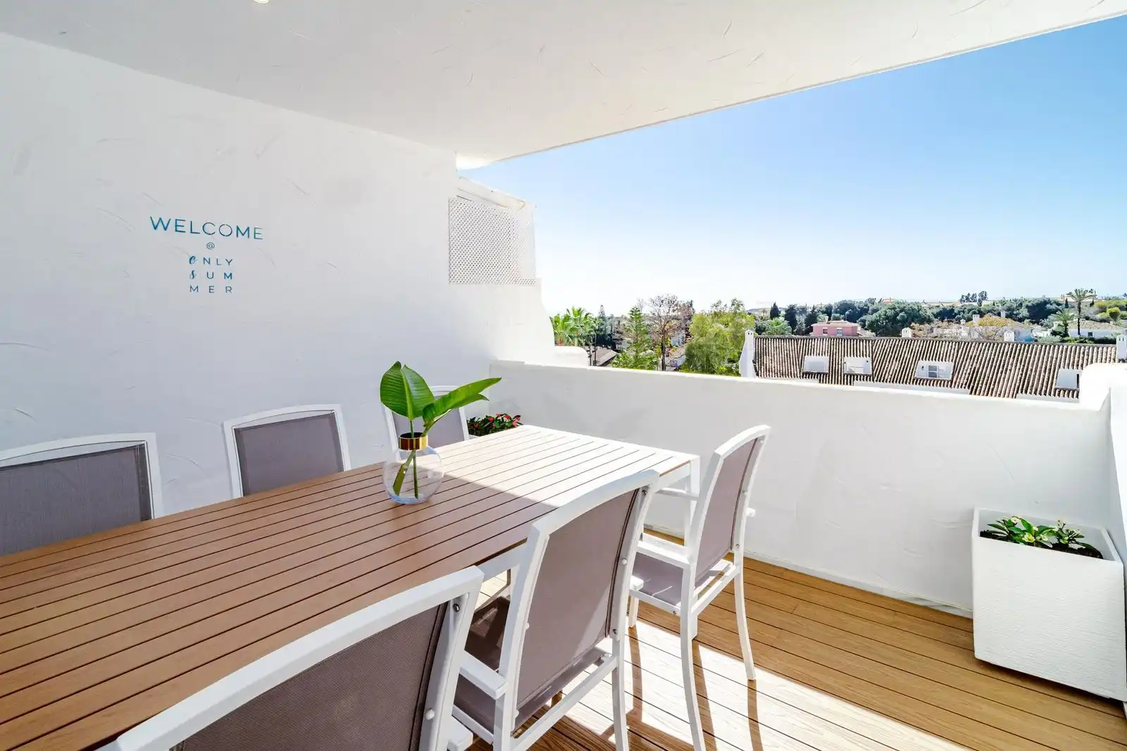 Terrassa de Apartament en venda en Marbella amb Terrassa, Moblat i Piscina comunitària