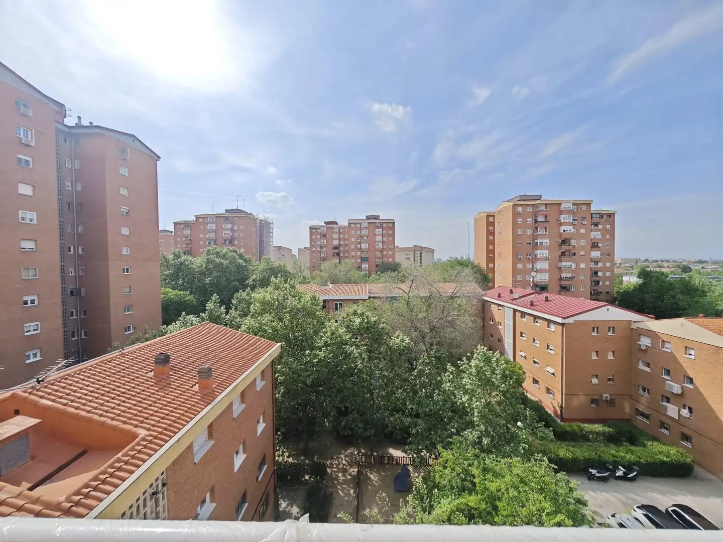 Vista exterior de Piso en venta en  Madrid Capital con Calefacción y Terraza