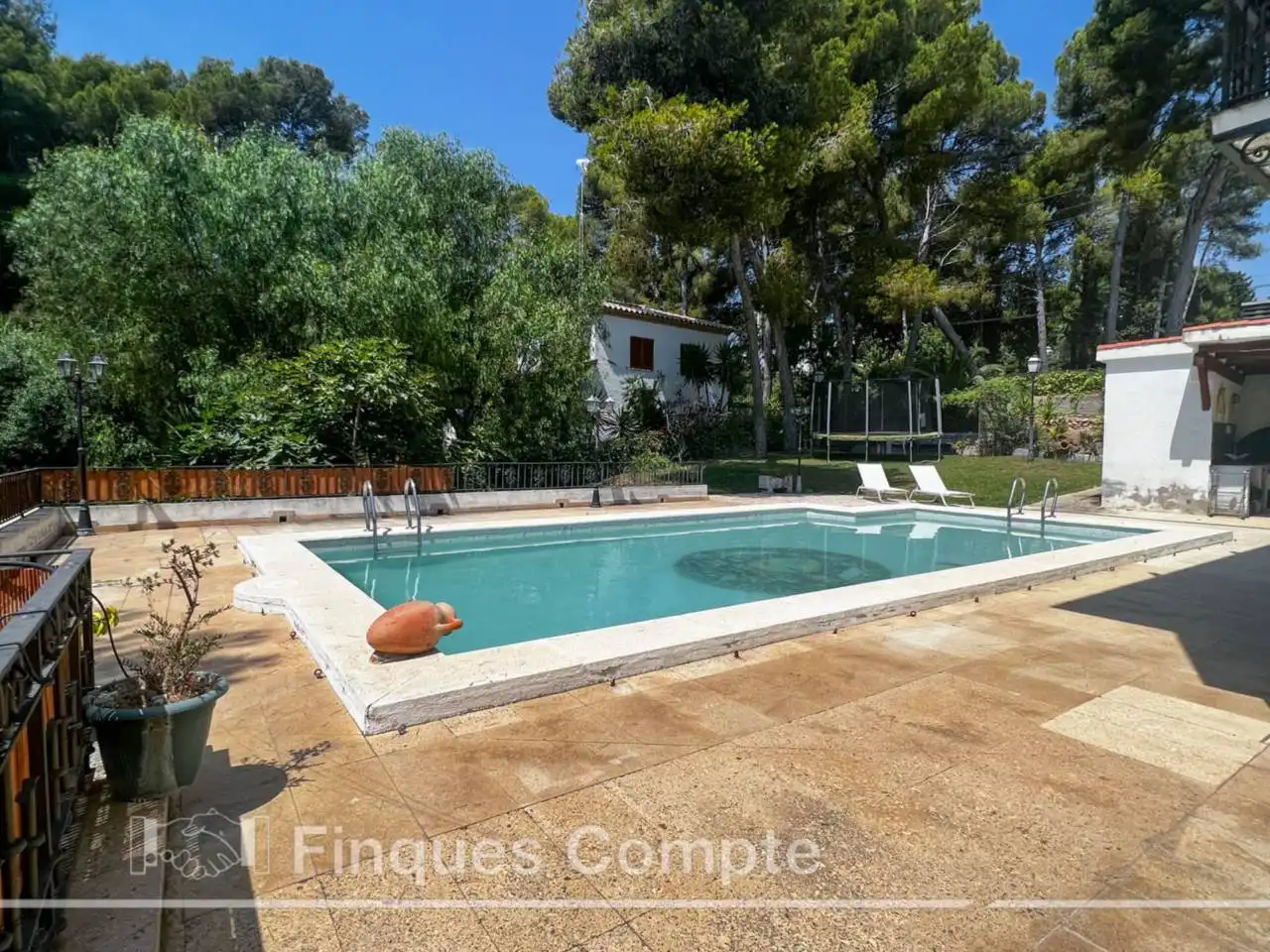 Piscina de Casa o chalet en venta en Roda de Berà con Jardín privado, Terraza y Piscina