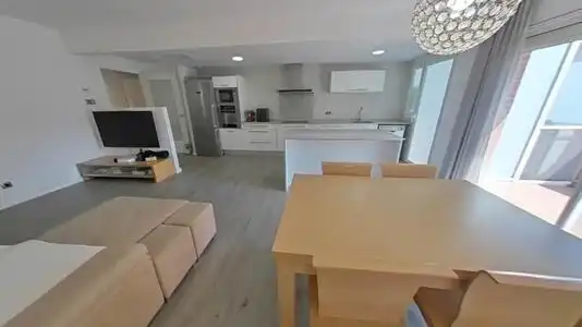 Küche von Wohnung zum Verkauf in Polinyà mit Klimaanlage, Heizung und Terrasse