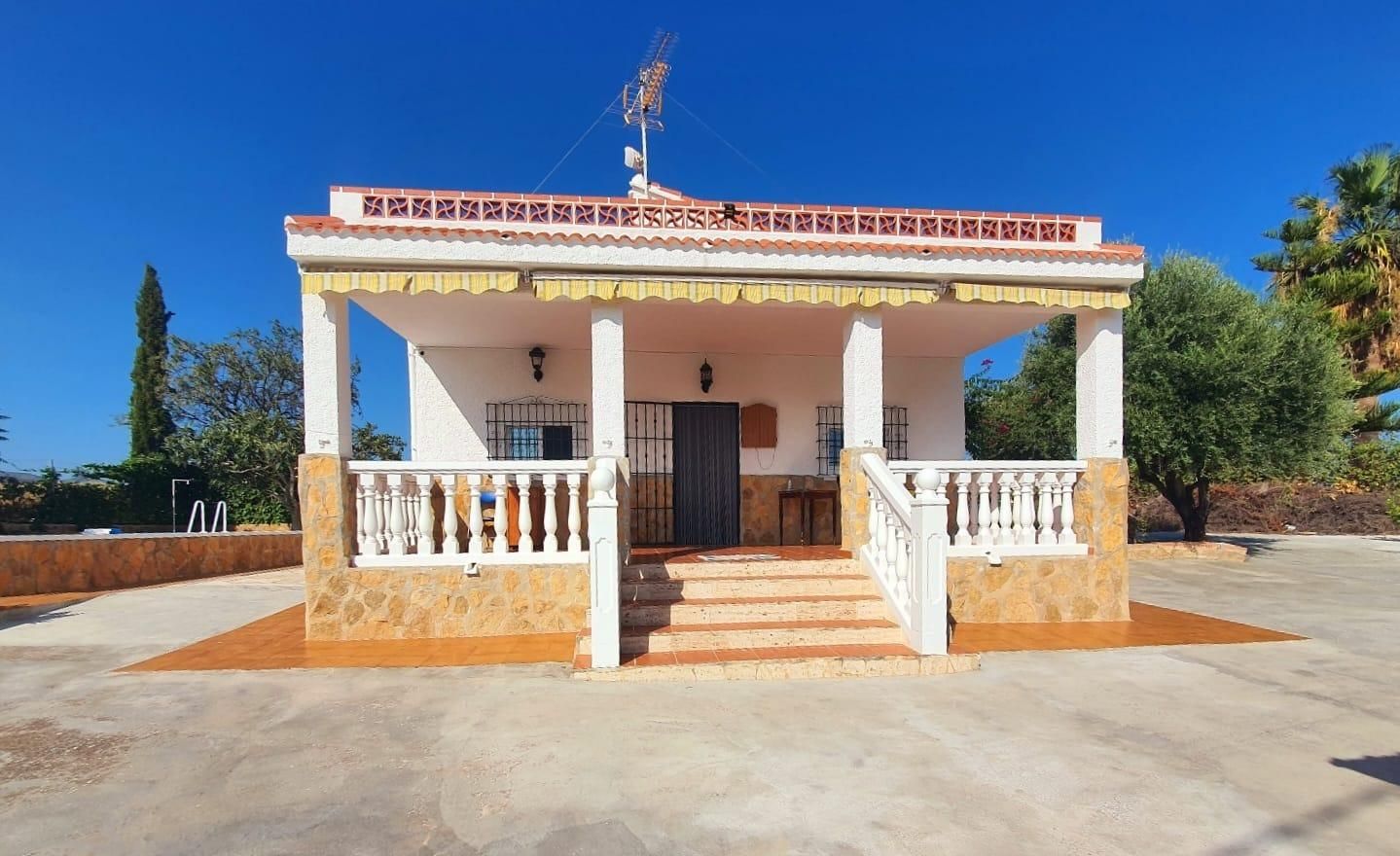 Exterior view of House or chalet for sale in Náquera  with Air Conditioner, Heating and Private garden
