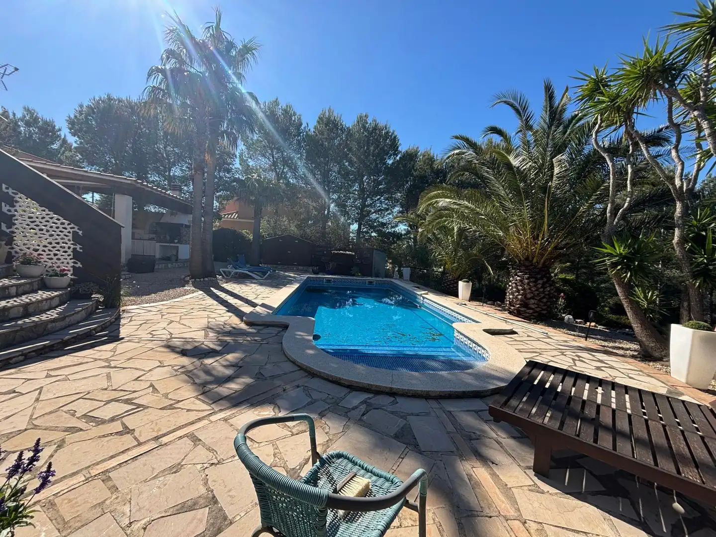 Piscina de Casa o xalet en venda en L'Ametlla de Mar  amb Jardí privat, Terrassa i Traster