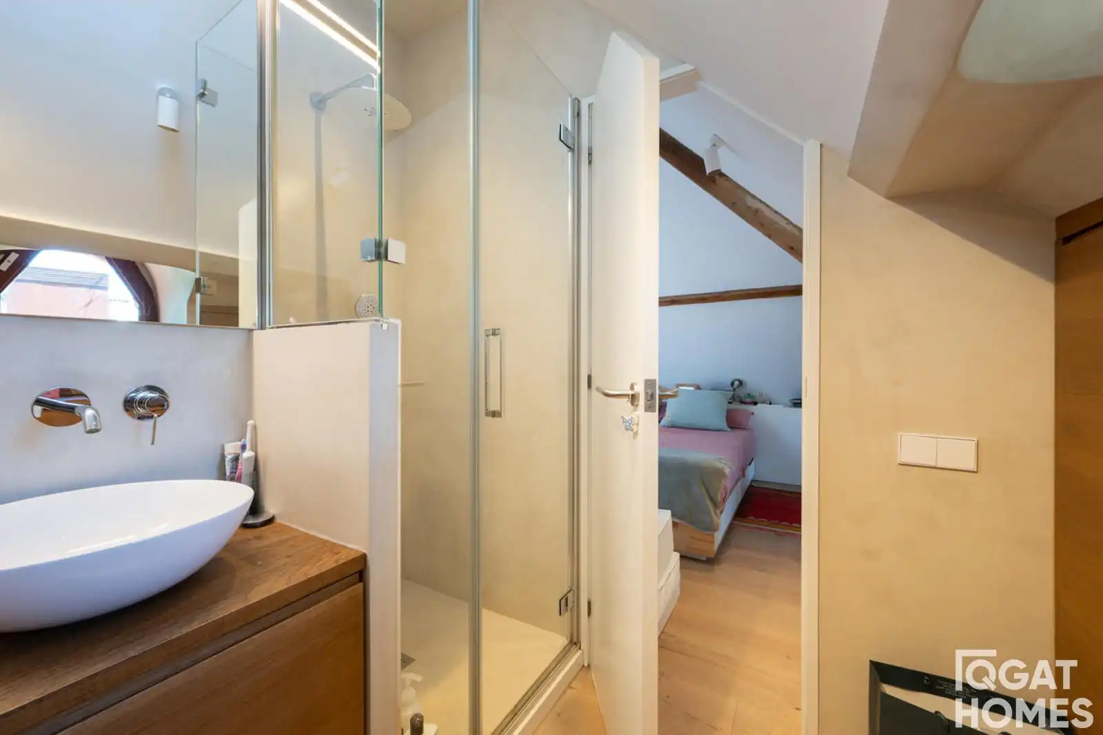 Bathroom of Detached homes for sale in Sant Cugat del Vallès  with Air Conditioner, Heating and Terrace