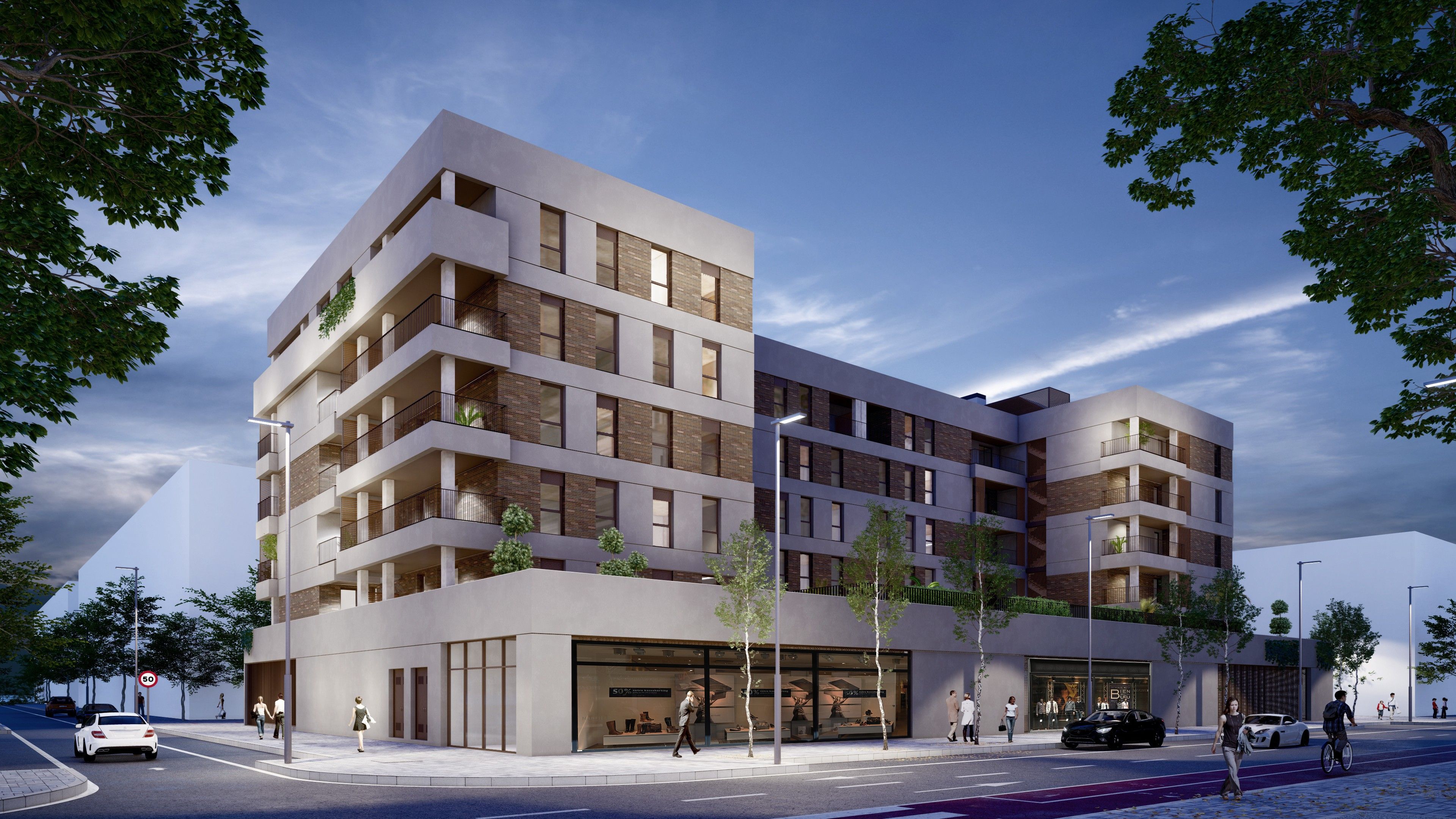 Exterior view of Flat for sale in  Sevilla Capital  with Air Conditioner, Oven and Community pool