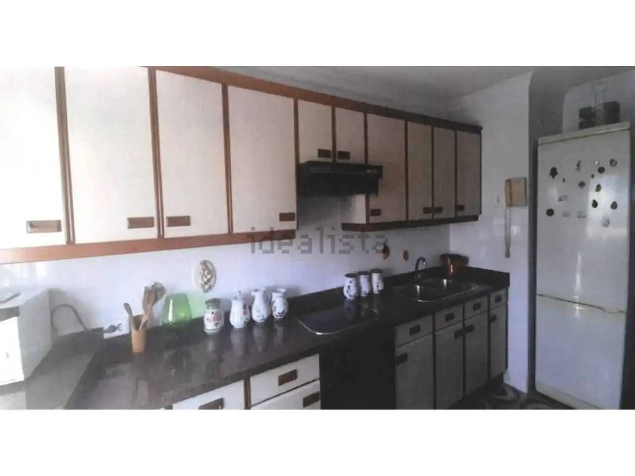 Kitchen of Flat for sale in Gijón   with Heating, Parquet flooring and Furnished