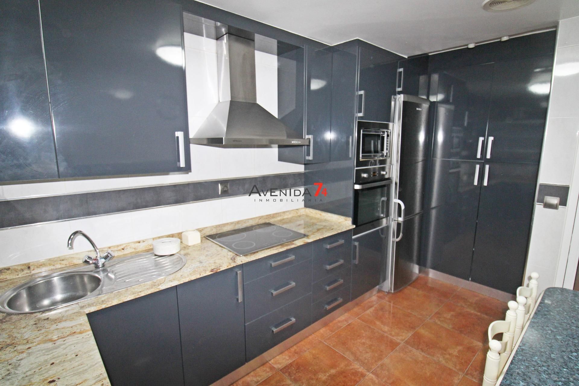 Kitchen of Flat for sale in Lorca  with Air Conditioner, Storage room and Balcony
